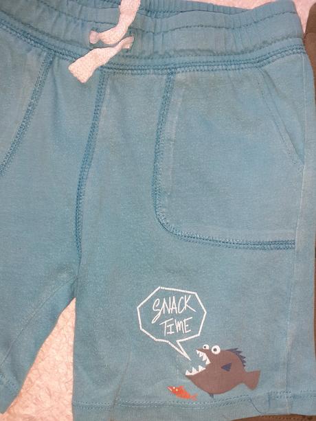 Šortky 2 ks 98ky, h&m,98