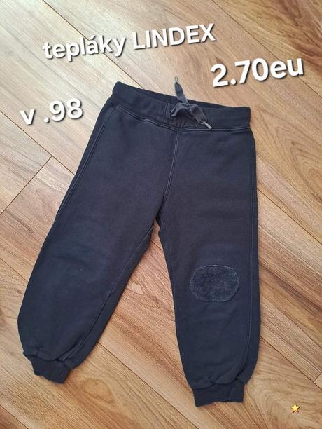 Tepláky lindex, lindex,98