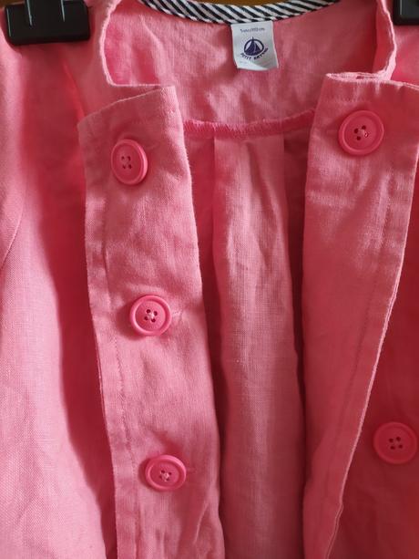 Lanový kabát petit bateau, 110