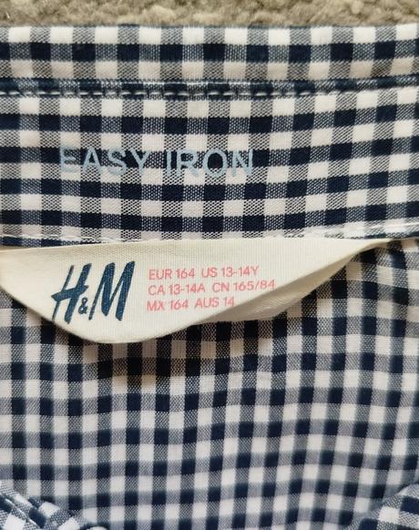 Perfektná nekrčivá košeľa h&m - top stav, h&m,164