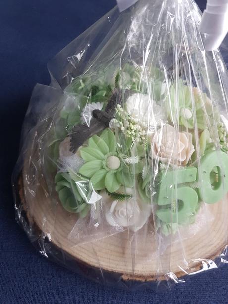 Mydlová dekorácia/torta, 