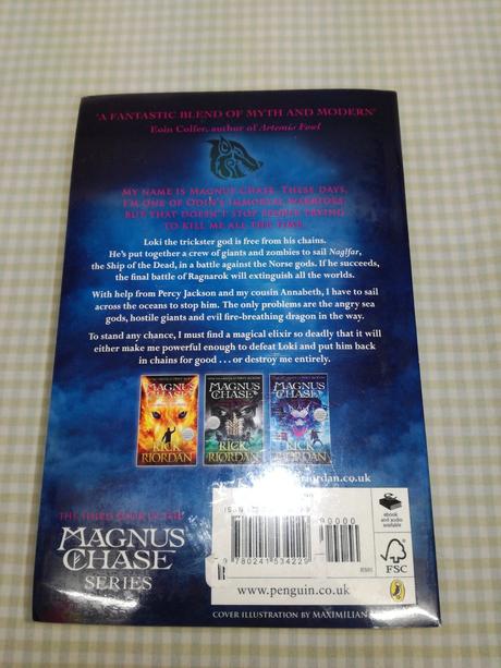 Rick riordan - magnus chase, 