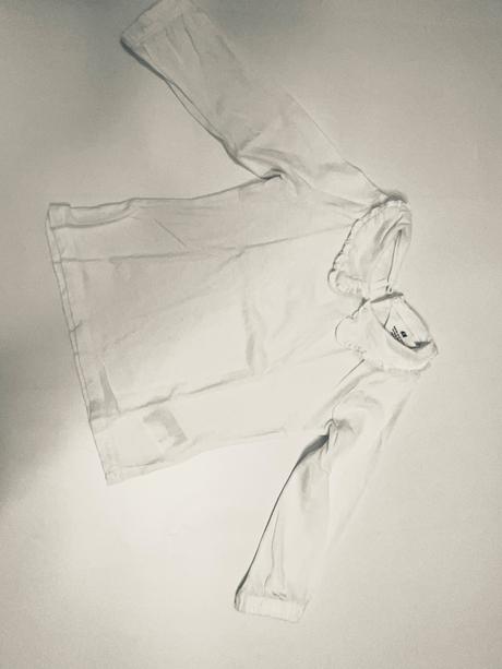 Tričko s ozdobným golierikom, h&m,104