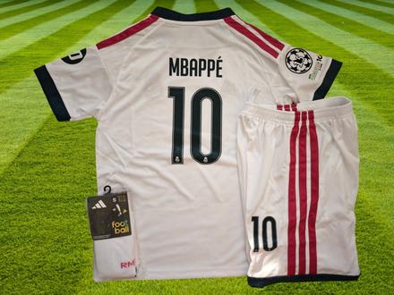 Dres mbappé real madrid cf 26/27 home, adidas,122 - 158