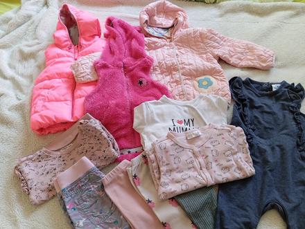 Balík oblečenia pre dievčatko veľ. 86, 86–98