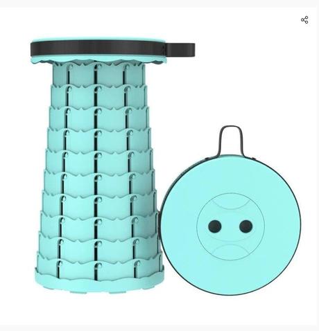 Prenosná skladacia teleskopická stolička, 