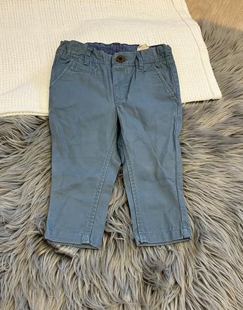 Chlapčenské nohavice tyrkysové h&m (68), h&m,68