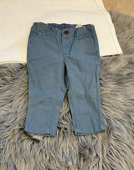 Chlapčenské nohavice tyrkysové h&m (68), h&m,68