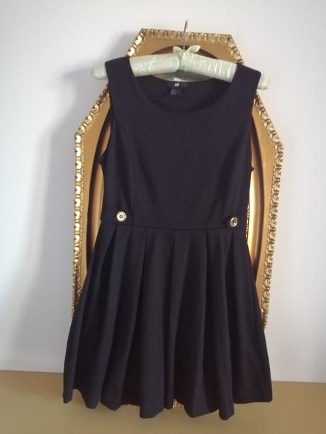 H&m čierne áčkové šatky, h&m,s