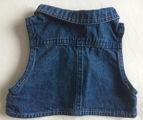 Jeansová vestička, berti,104