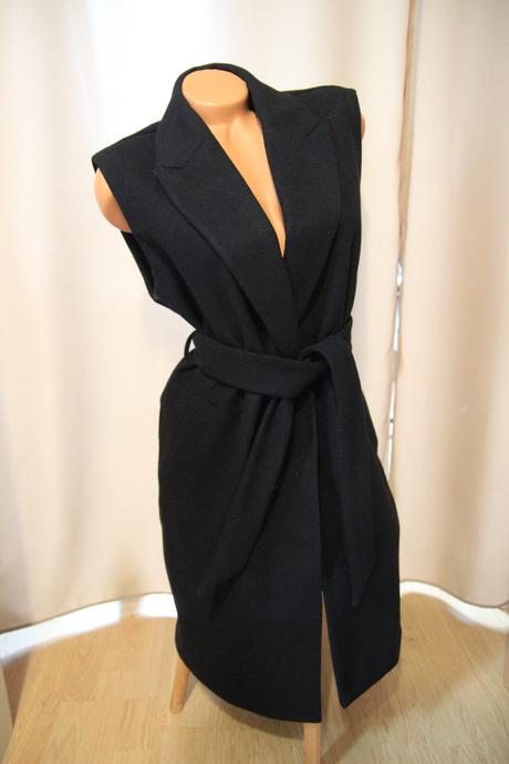 Čierna kabátová vesta, vero moda, vero moda,xs