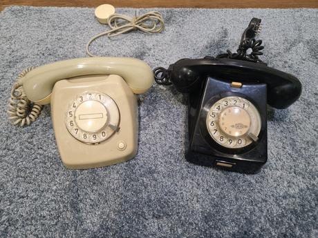 Retro telefóny,