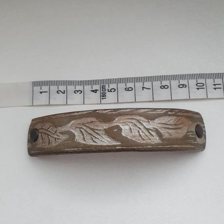 Kožená spona do vlasov, 