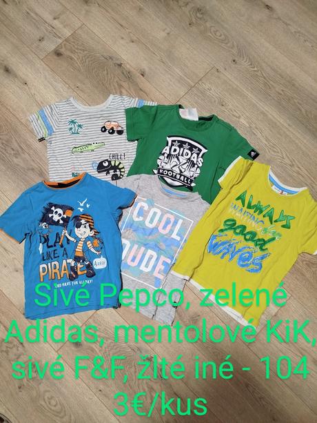 Oblečenie veľkosť 104, 104–116