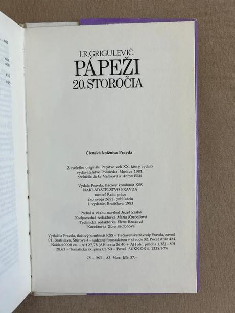 Pápeži 20. storočia - iosif romualdovič grigulevič, 
