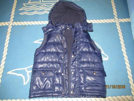 Modrá moderná lesklá vesta, cherokee,128