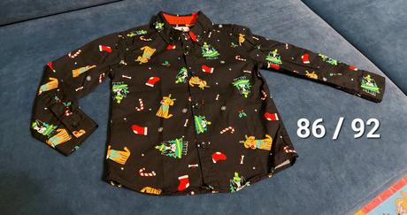 Elegantná vianočná košeľa 86 / 92, george,86