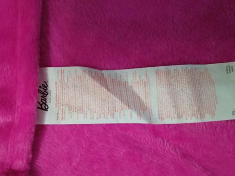 Deka barbie s flitrami 120x150cm, 