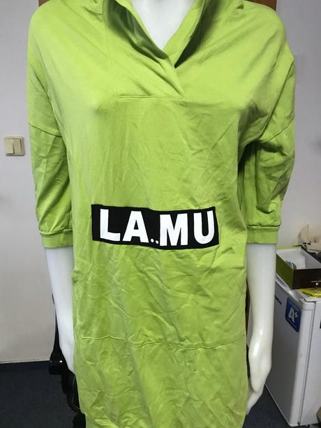 Zelené šaty la..mu, uni, 