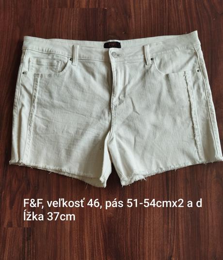 Biele kraťasy, f&f,46