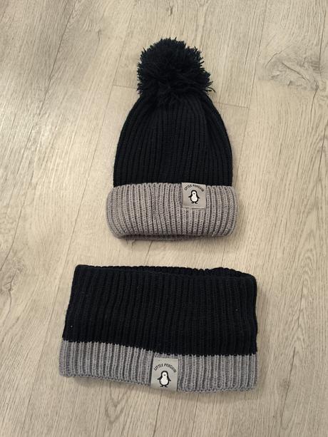 Set čiapka a nákrčník, fox & bunny,74