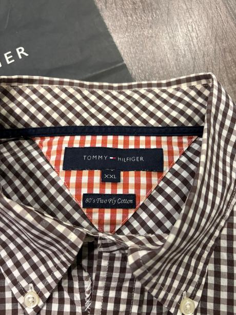 Tommy hilfiger kockovana panska kosela xxl, tommy hilfiger,xxl