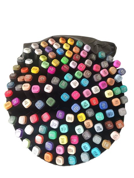 Alkoholové obojstranné fixky 120ks, 