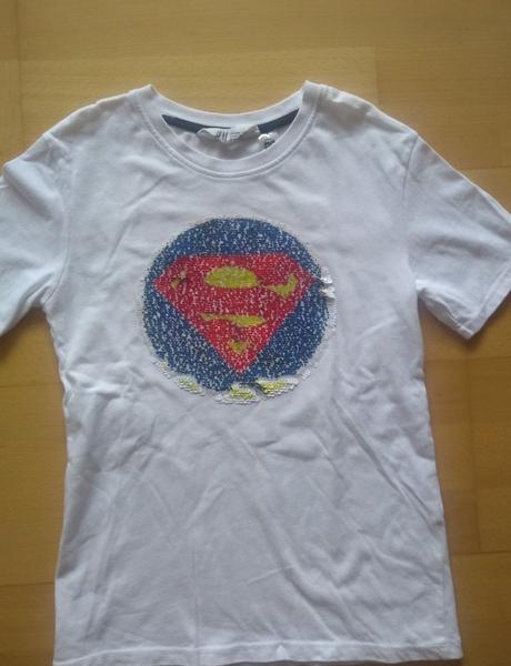 Premienacie tričko batman a superman, h&m,134