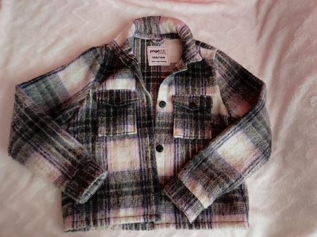 Karovaná košeľova bunda, takko,158