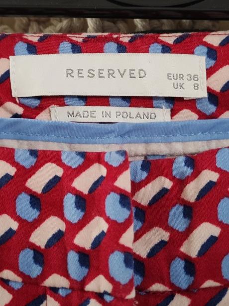 Vzorované nohavice reserved, reserved,s