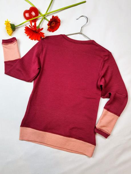 Iris - merino nátelník na 5-7rokov, 122