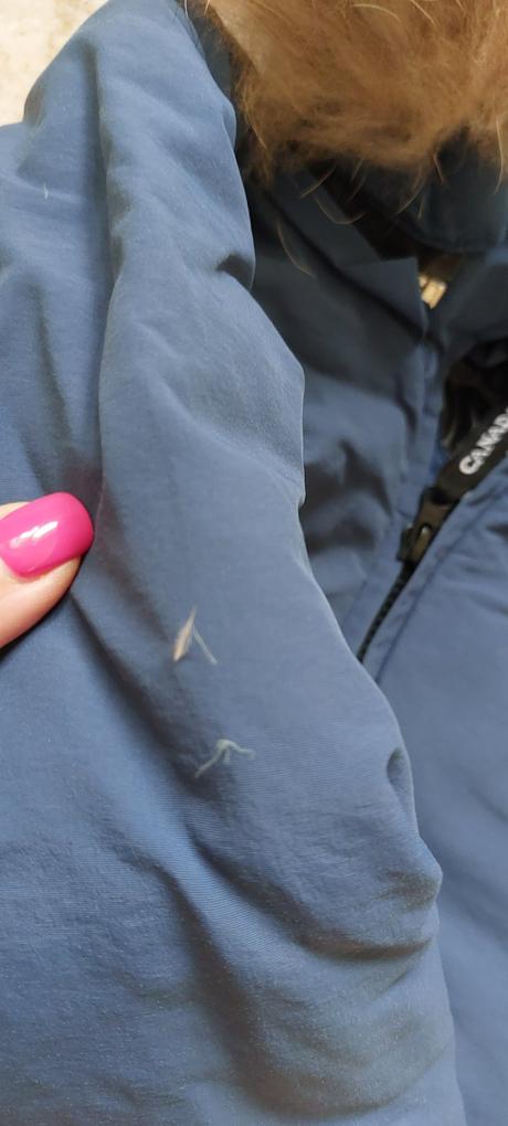 Páperový overal s pravou košušinkou canada goose, 98