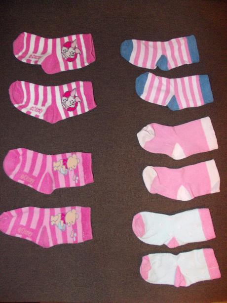 Ponožky 3-6 mesiacov 3x, f&f,17