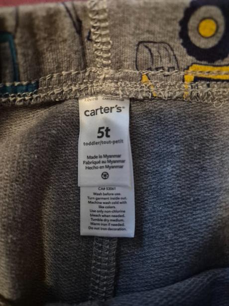 Súprava stroje, carter's,110