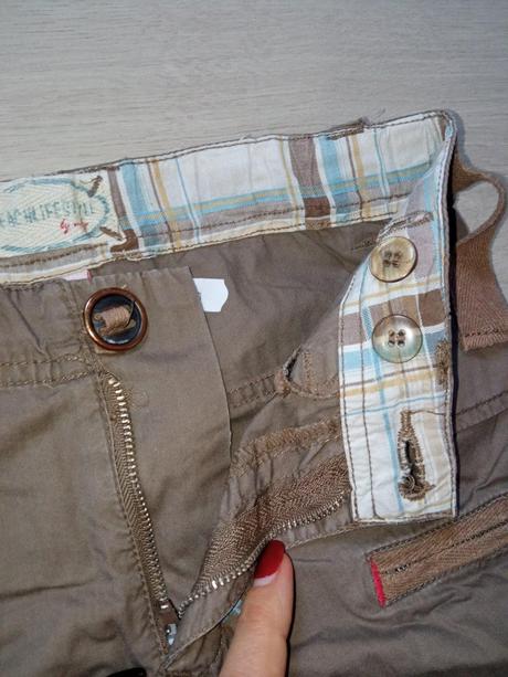 Chlapčenské tmavohnedé kraťasy (116), mariquita,116