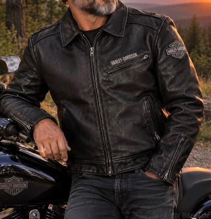 Bunda na motorku harley davidson koža, xxl