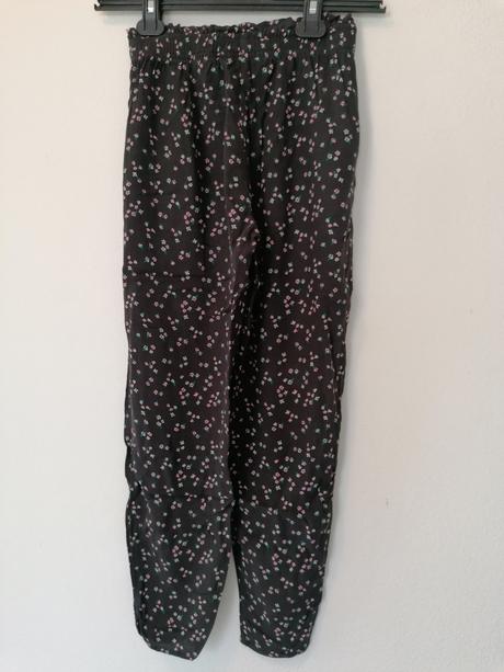 Čierne letné nohavice pre 11_12r, h&m,152