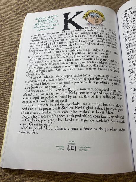 Peter glocko omúdrej aničke šalamúnskej hlavičke, 