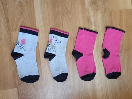 2x ponožky č.21, 21