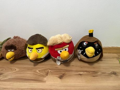 Plyšáci angry birds starwars, 