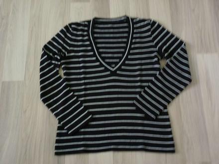 Čierno-biely svetrík, l