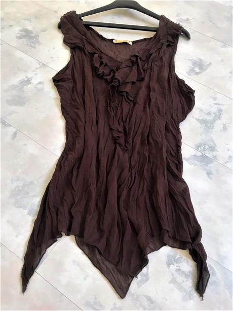 Mušelínová blúzka/top, l