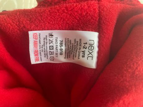 Zimný set zn. next na 1-2 roky, next,98