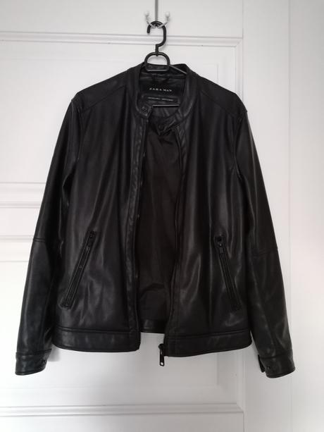 Koženková bunda, zara,s