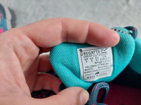 Trekingové vodeodolné topánky zn.regatta veľ.34, 34