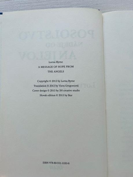 Lorna byrneová posolstvo nádeje od anjelov, 