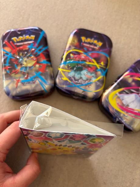 Pokémon album pikachu+ 3x mini tin, 