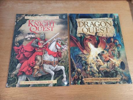Usborne fantasy adventure / quest,