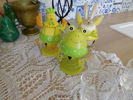 Plechové zvonce veľkonočný motýv,, 