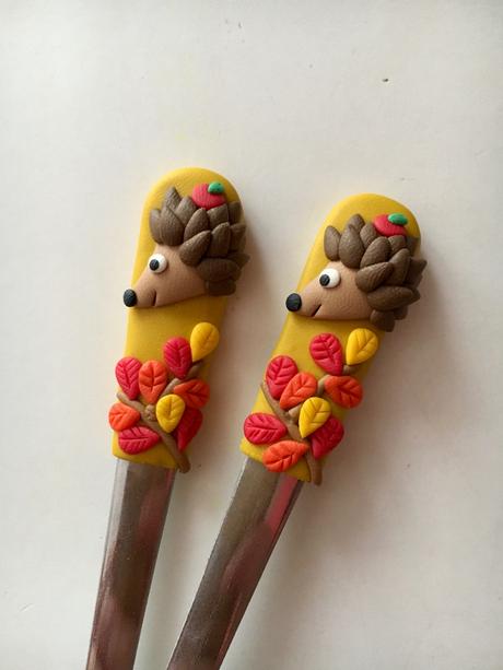 Fimolyžička - ježko, 